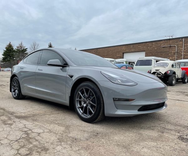 Tesla Model 3 vinyl wrap ceramic pro coating, clear bra, tesla ceramic coating, electric vehicle